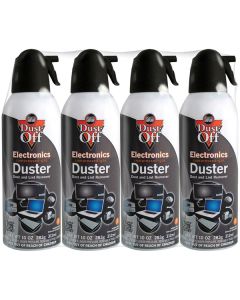 Dust-Off DPSXL4A 10oz Electronics Dusters, 4 pk