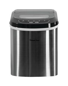 Magic Chef MCIM22ST 27lb-Capacity Ice Maker (Stainless)