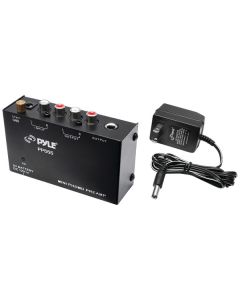 Pyle Pro PP555 Ultra-Compact Phono Turntable Preamp