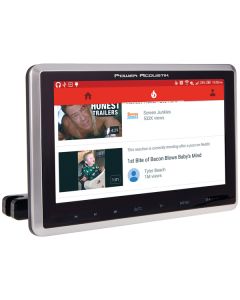 Power Acoustik PHD-101 10.3-In. Universal Headrest Monitor with DVD Player, IR and FM Transmitters, and Android PhoneLink, PHD-101