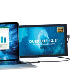 Mobile Pixels 101-1005P05 DUEX Lite 12.5-Inch IPS LCD Slide-Out Display for Laptops (Set Sail Blue)